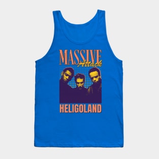 Massive Attack Vintage 1988 // Heligoland Original Fan Design Artwork Tank Top